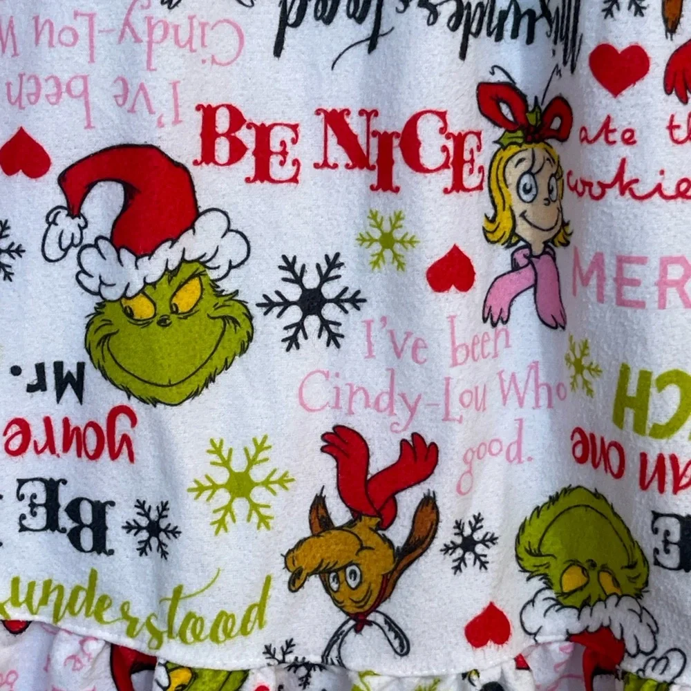 Dr. Seuss Grinch Christmas Nightgown XS